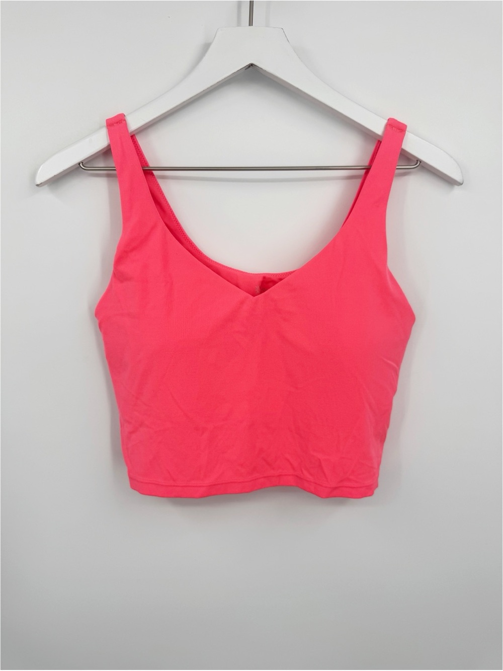 Aerie Offline Coral Cropped Tank Top Size Large